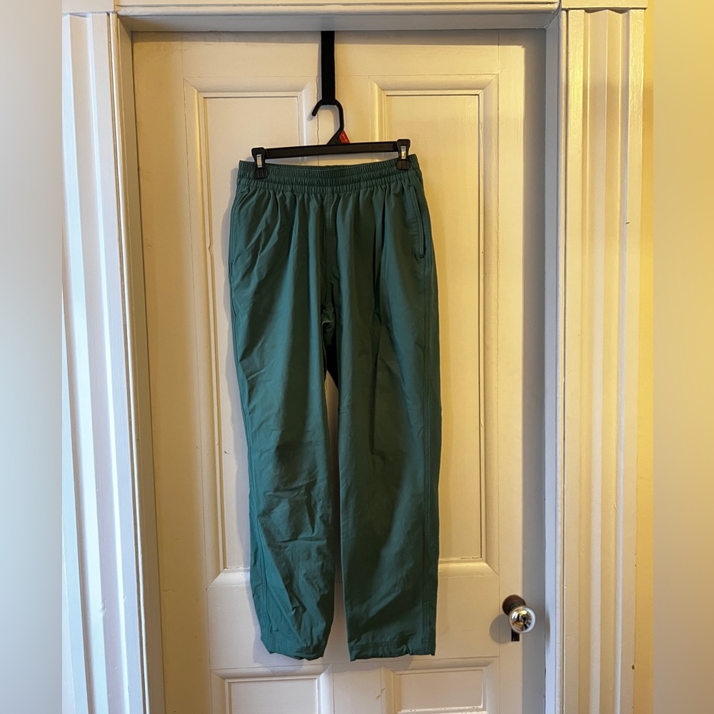 TOPO design climb pants, women medium, green